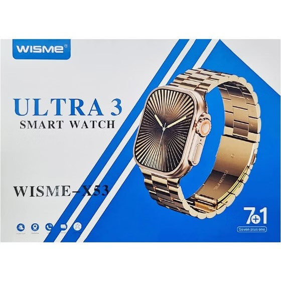 ساعت هوشمند ویسمی مدل WISME-X53 Ultra3 با ۷ بند