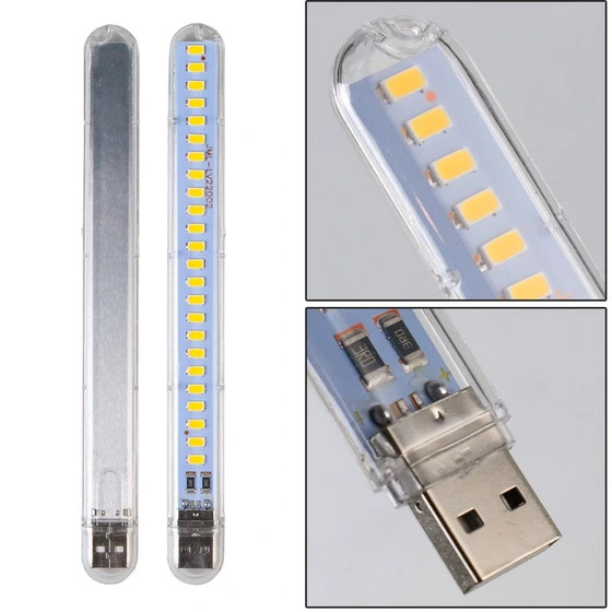 چراغ اضطراری LED USB مدل ۲۴LED