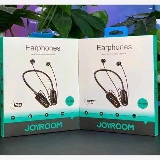 ایرپاد هندزفری بلوتوثی JOYROOM رم خور مانیتور دار نگهداری شارژ یک روزه با کیفیت موزیک و