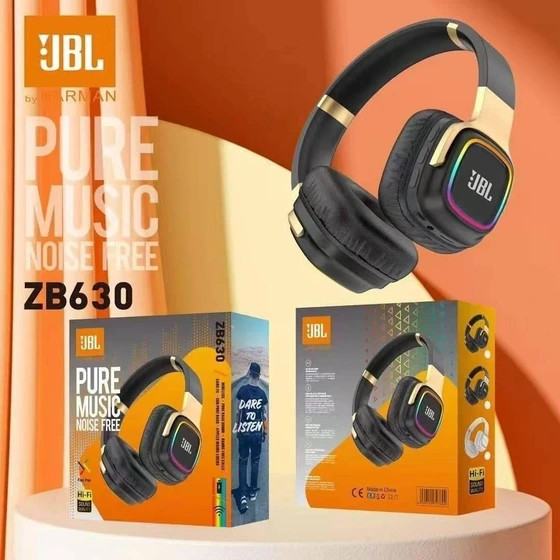 هدفون JBL مدل ZB630 بلوتوث دار و رم خور دارای رقص نور RGB