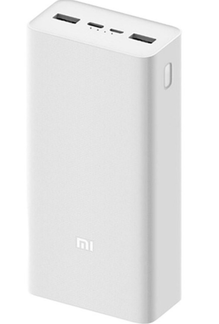 پاوربانک شیائومی مدل Redmi ظرفیت ۳۰ هزار فست شارژ با پورت تایپ سی و میکرو